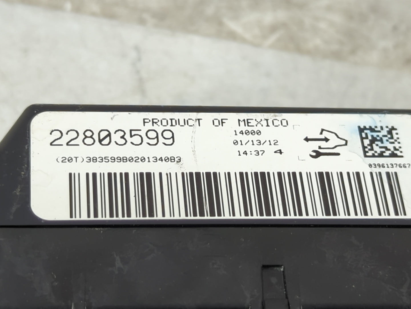 2012-2013 Chevrolet Silverado 1500 Climate Control Module Temperature AC/Heater Replacement P/N:22803599 Fits Fits 2012 2013