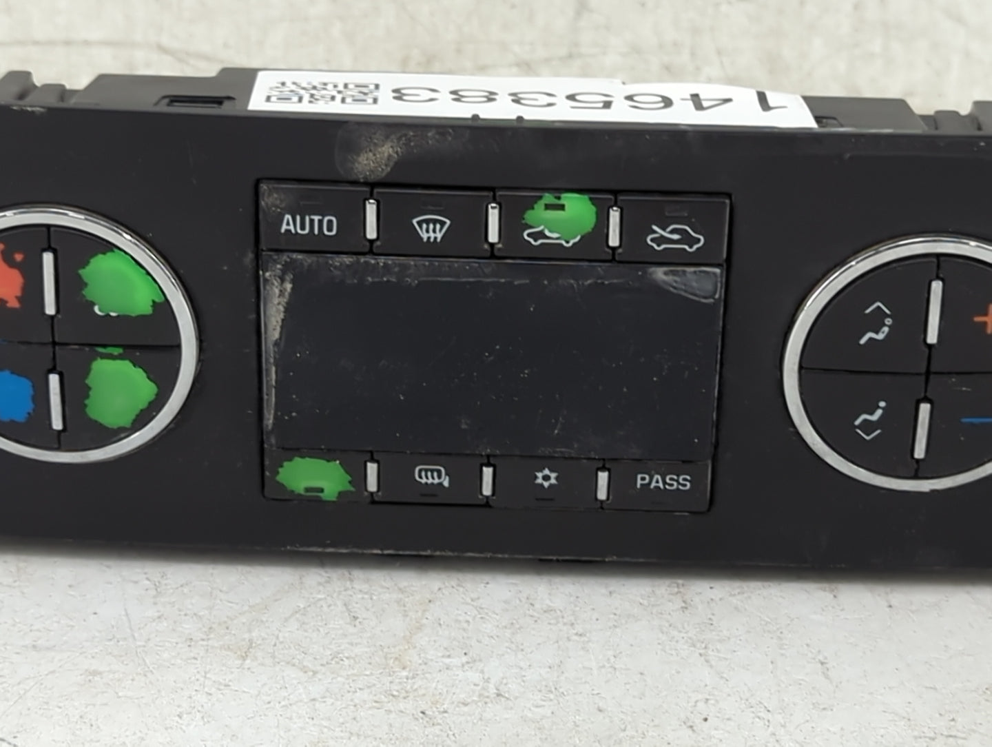 2012-2013 Chevrolet Silverado 1500 Climate Control Module Temperature AC/Heater Replacement P/N:20921713 381713R020760522 Fi