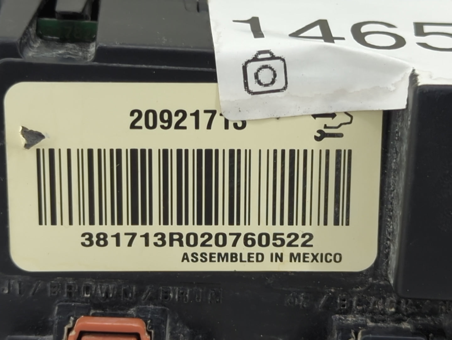 2012-2013 Chevrolet Silverado 1500 Climate Control Module Temperature AC/Heater Replacement P/N:20921713 381713R020760522 Fi