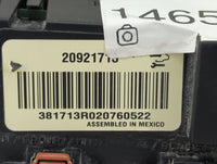 2012-2013 Chevrolet Silverado 1500 Climate Control Module Temperature AC/Heater Replacement P/N:20921713 381713R020760522 Fi