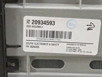 2010-2013 Chevrolet Silverado 1500 Radio AM FM Cd Player Receiver Replacement P/N:20934593 28256335 Fits OEM Used Auto Parts
