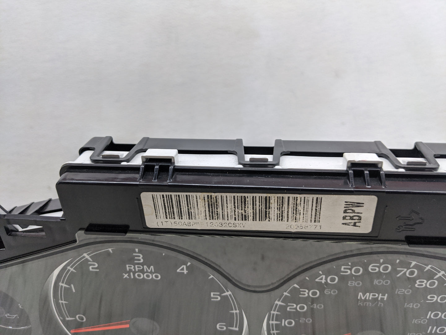 2008-2013 Chevrolet Silverado 1500 Instrument Cluster Speedometer Gauges P/N:20958771 28278978 Miles: Fits OEM Used Auto Par