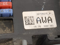 2010-2013 Chevrolet Silverado 1500 Fusebox Fuse Box Panel Relay Module P/N:22798215 Fits Fits 2010 2011 2012 2013 OEM Used A