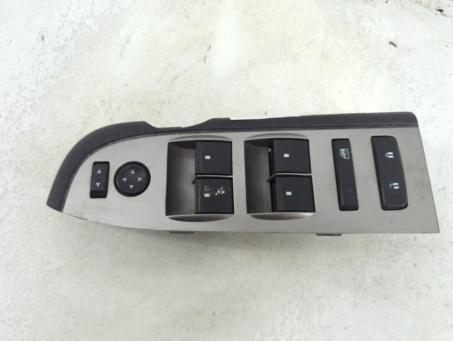 2007-2013 Chevrolet Silverado 1500 Master Power Window Switch Replacement Driver Side Left P/N:15804093 20922511 Fits OEM Us