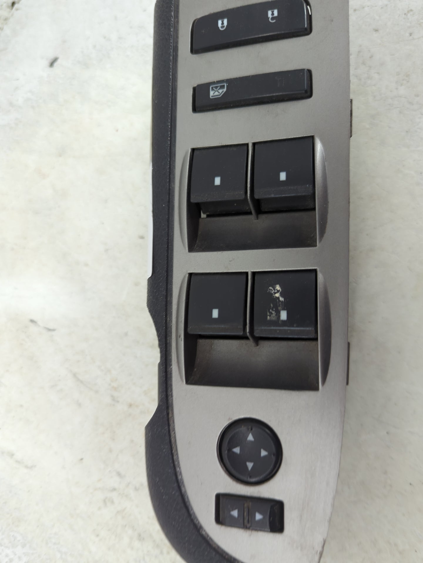 2007-2013 Chevrolet Silverado 1500 Master Power Window Switch Replacement Driver Side Left P/N:15804093 20922511 Fits OEM Us