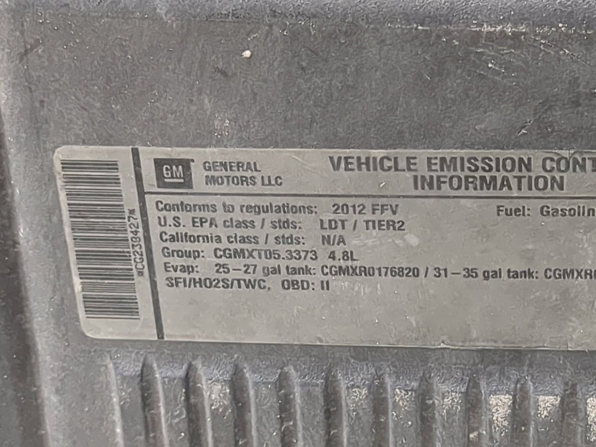 2009-2013 Chevrolet Silverado 1500 Air Cleaner Intake-duct Hose Tube 1499651 - Oemusedautoparts1.com