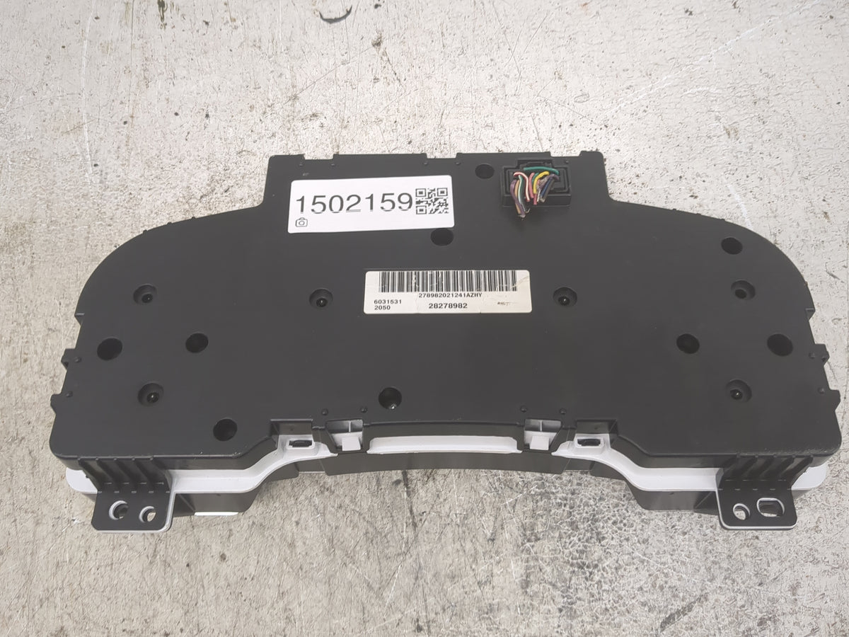 2012 Chevrolet Silverado 1500 Instrument Cluster Speedometer Gauges P/N:28278982 20938759 Miles: Fits OEM Used Auto Parts - 