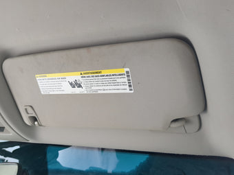 compare product 2007-2013 Chevrolet Silverado 1500 Sun Visor Shade Replacement Passenger Right Mirror Fits OEM Used Auto Parts