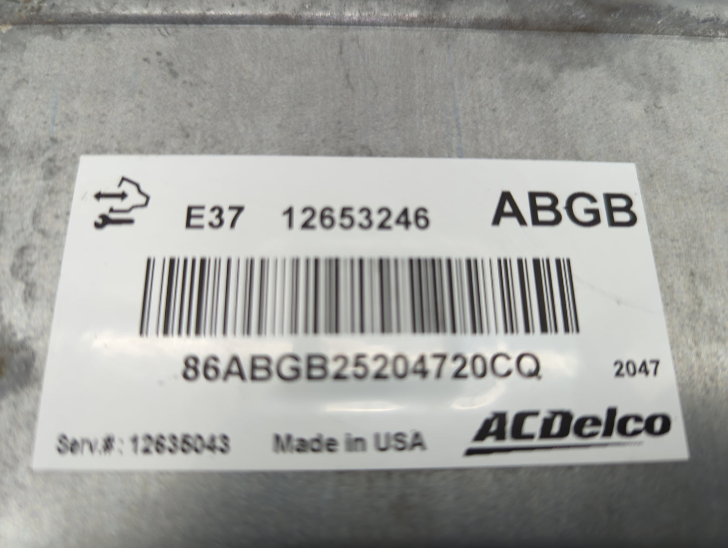 2010-2013 Chevrolet Silverado 1500 PCM Engine Control Computer ECU ECM PCU OEM Fits Fits 2010 2011 2012 2013 2014 OEM Used A