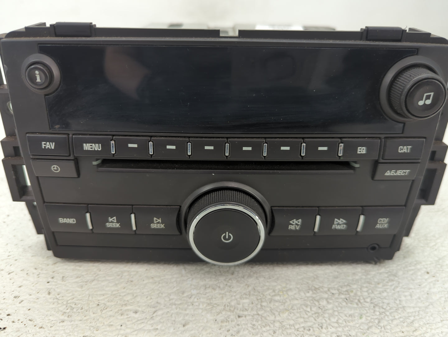 2007-2014 Chevrolet Silverado 2500 Radio AM FM Cd Player Receiver Replacement P/N:20934592 Fits OEM Used Auto Parts - Oemuse