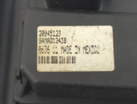2012 Chevrolet Silverado 2500 Master Power Window Switch Replacement Driver Side Left P/N:20945123 SANAD1243B Fits OEM Used 