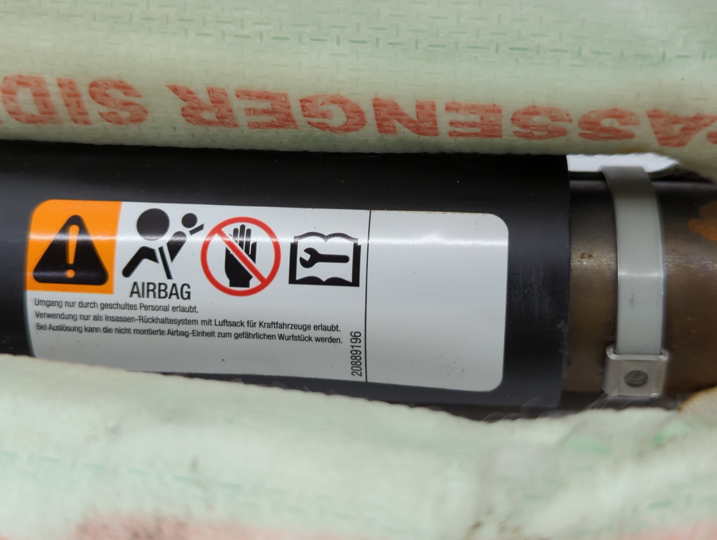 2012 Chevrolet Sonic Passenger Curtain Air Bag Oem - Oemusedautoparts1.com