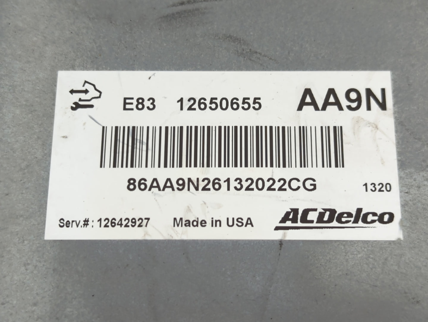 2012 Chevrolet Sonic PCM Engine Control Computer ECU ECM PCU OEM Fits Fits 2009 2010 2011 2013 2014 OEM Used Auto Parts - Oe