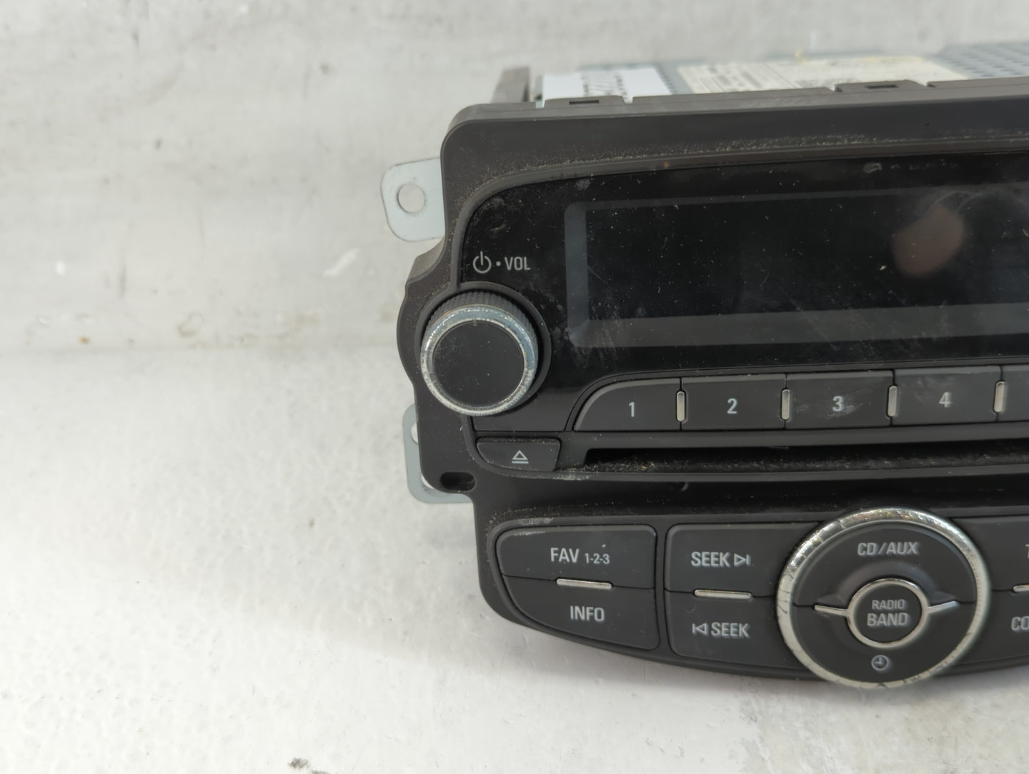 2012 Chevrolet Sonic Radio AM FM Cd Player Receiver Replacement P/N:95179057 Fits OEM Used Auto Parts - Oemusedautoparts1.co