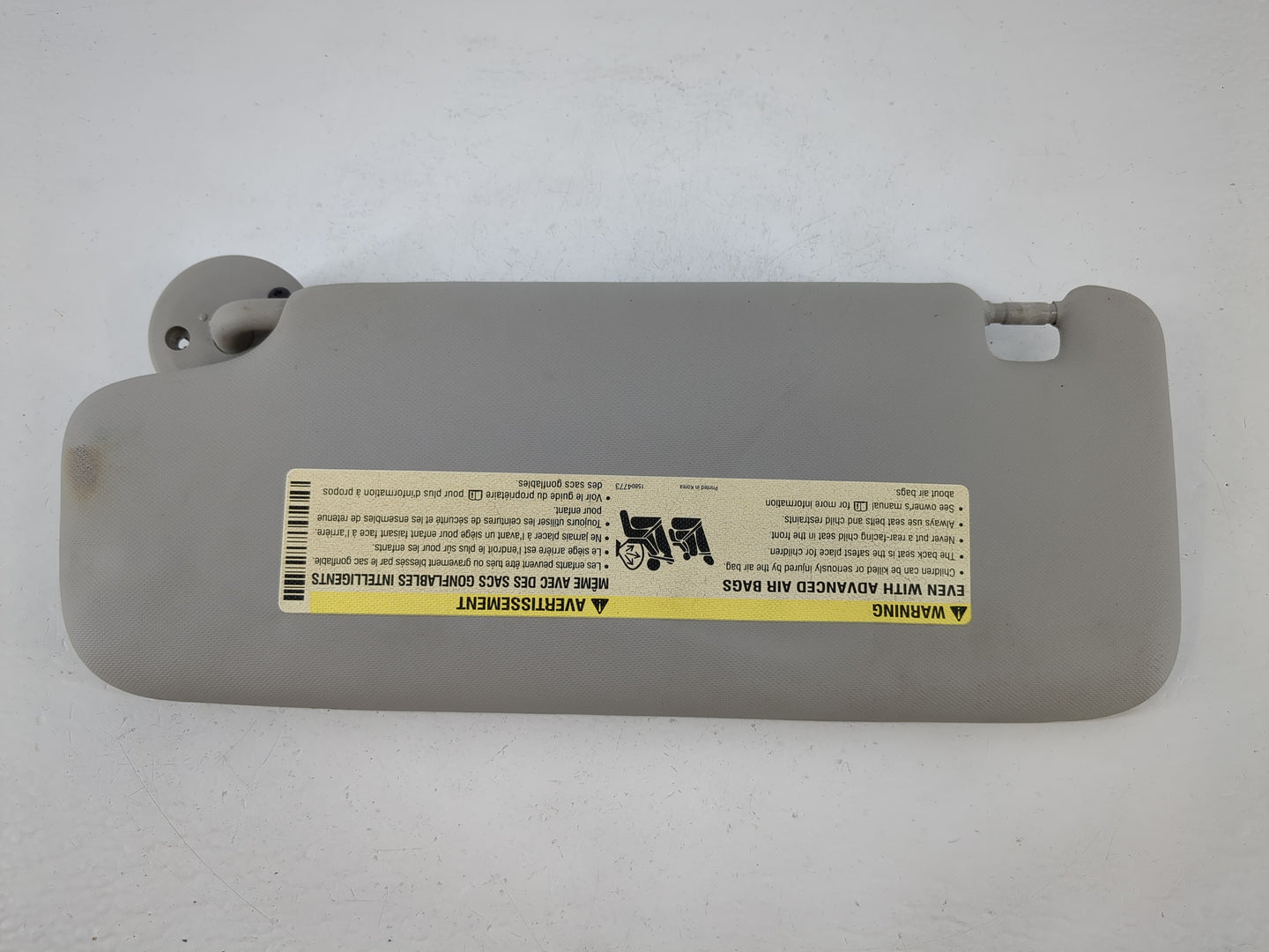 2012-2019 Chevrolet Sonic Sun Visor Shade Replacement Passenger Right Mirror Fits Fits 2012 2013 2014 2015 2016 2017 2018 20