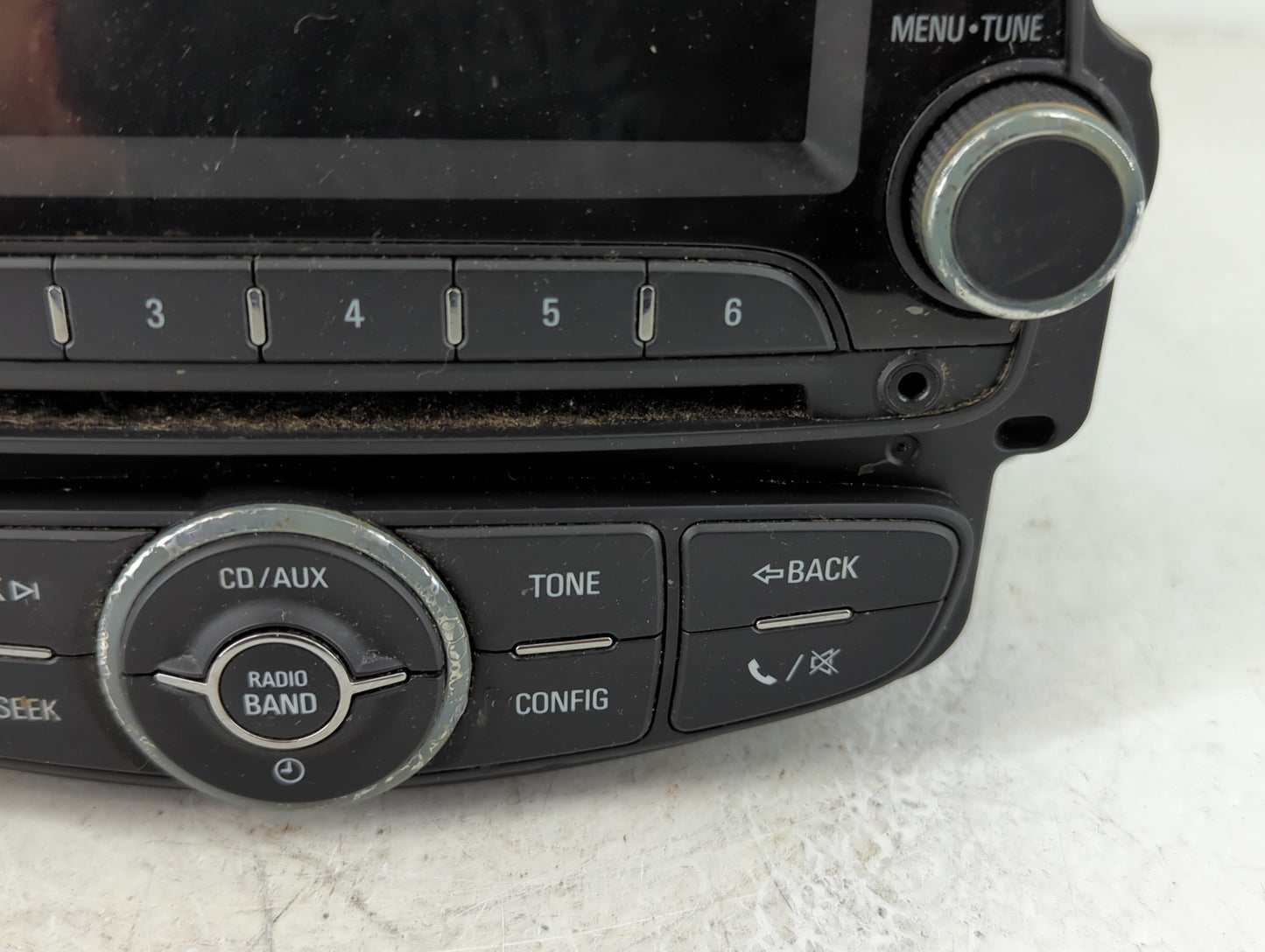 2012 Chevrolet Sonic Radio AM FM Cd Player Receiver Replacement P/N:95179057 Fits OEM Used Auto Parts - Oemusedautoparts1.co