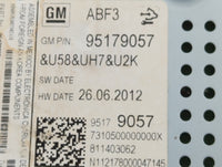 2012 Chevrolet Sonic Radio AM FM Cd Player Receiver Replacement P/N:95179057 Fits OEM Used Auto Parts - Oemusedautoparts1.co