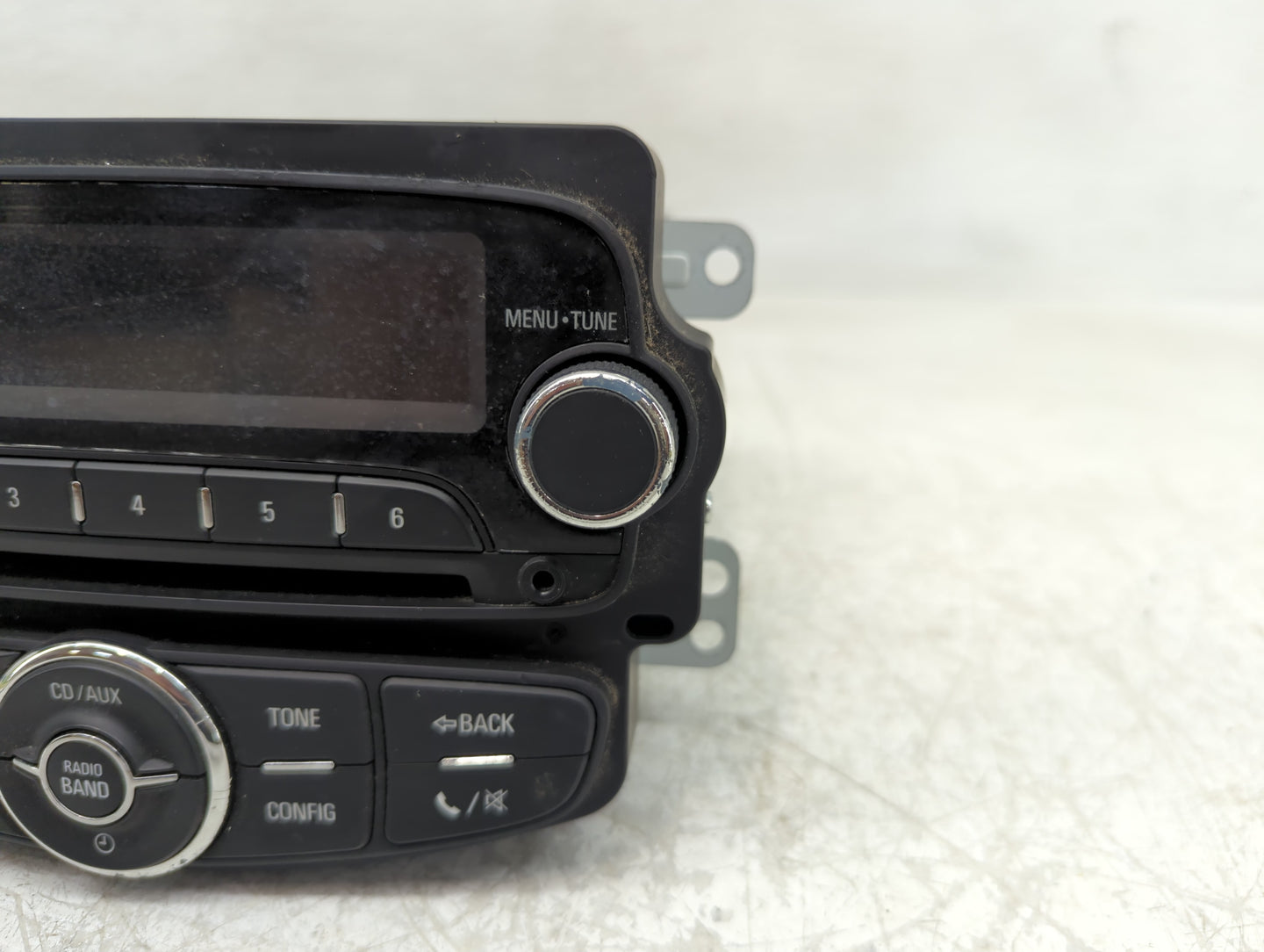 2012 Chevrolet Sonic Radio AM FM Cd Player Receiver Replacement P/N:95179057 Fits OEM Used Auto Parts - Oemusedautoparts1.co