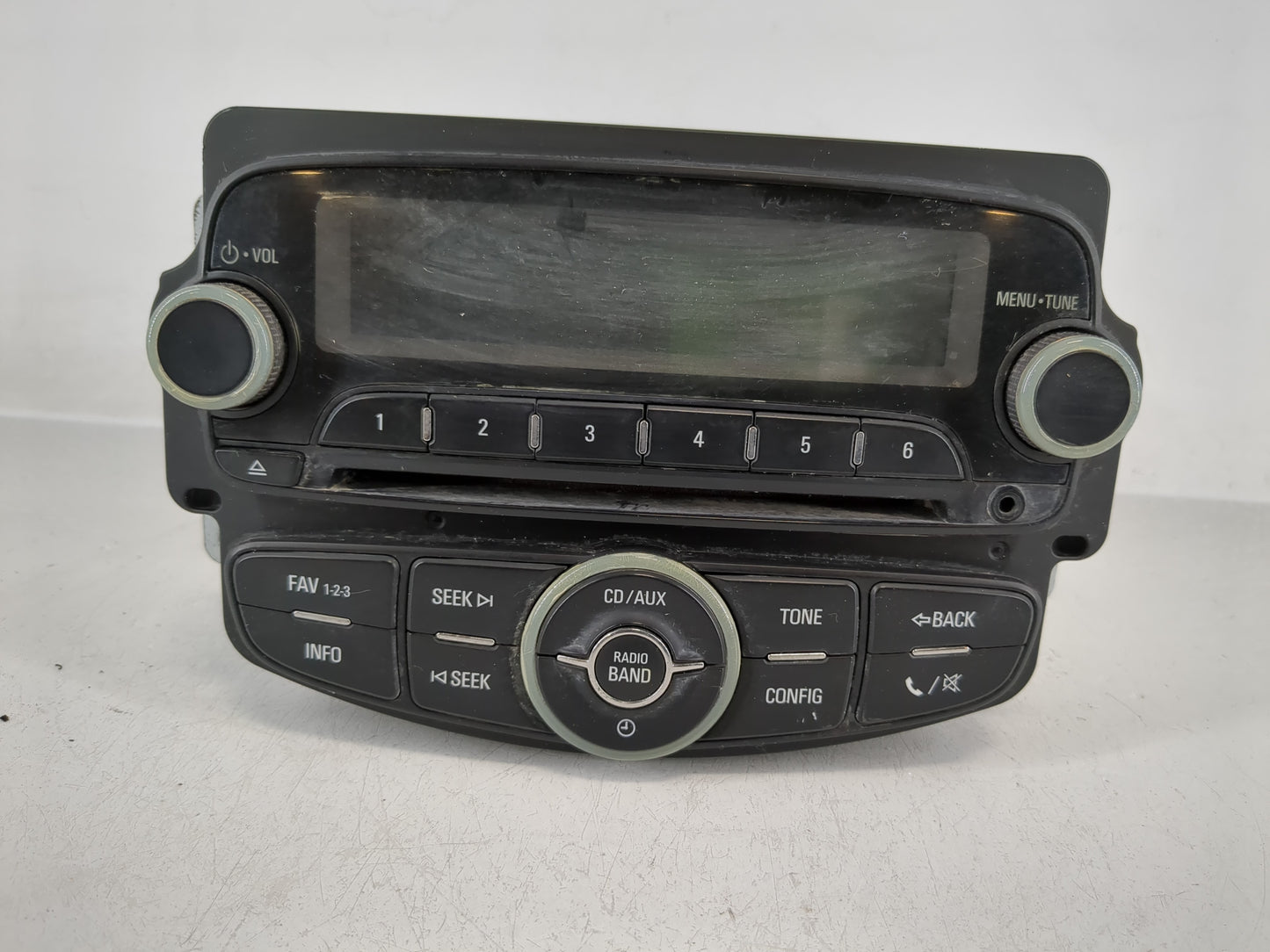 2012 Chevrolet Sonic Radio AM FM Cd Player Receiver Replacement Fits OEM Used Auto Parts - Oemusedautoparts1.com