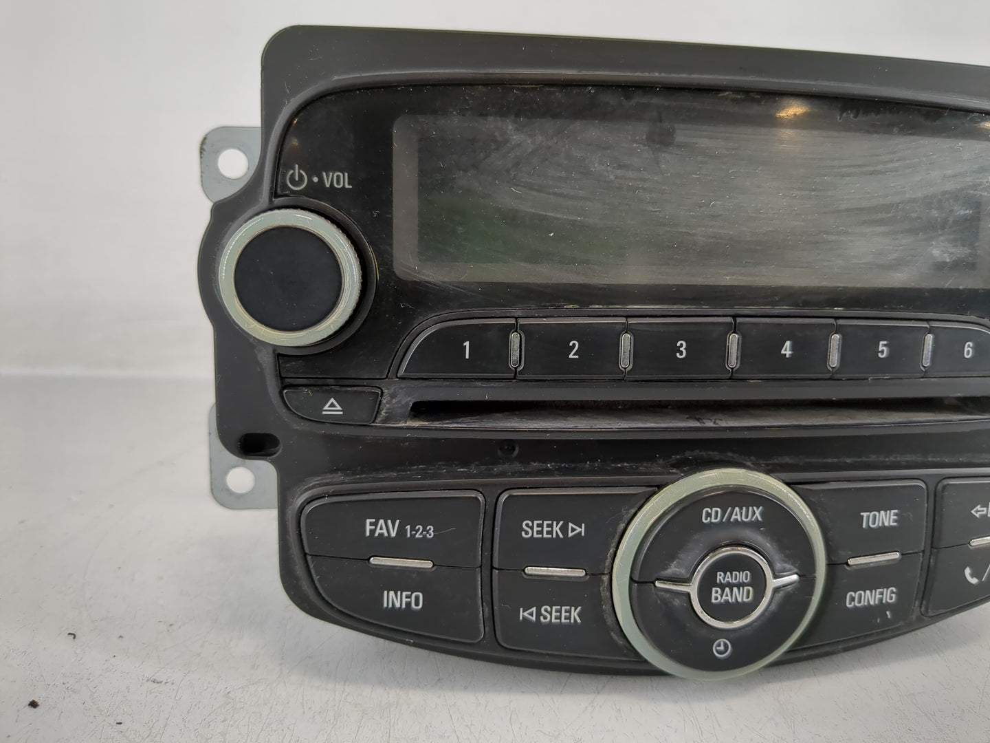 2012 Chevrolet Sonic Radio AM FM Cd Player Receiver Replacement Fits OEM Used Auto Parts - Oemusedautoparts1.com