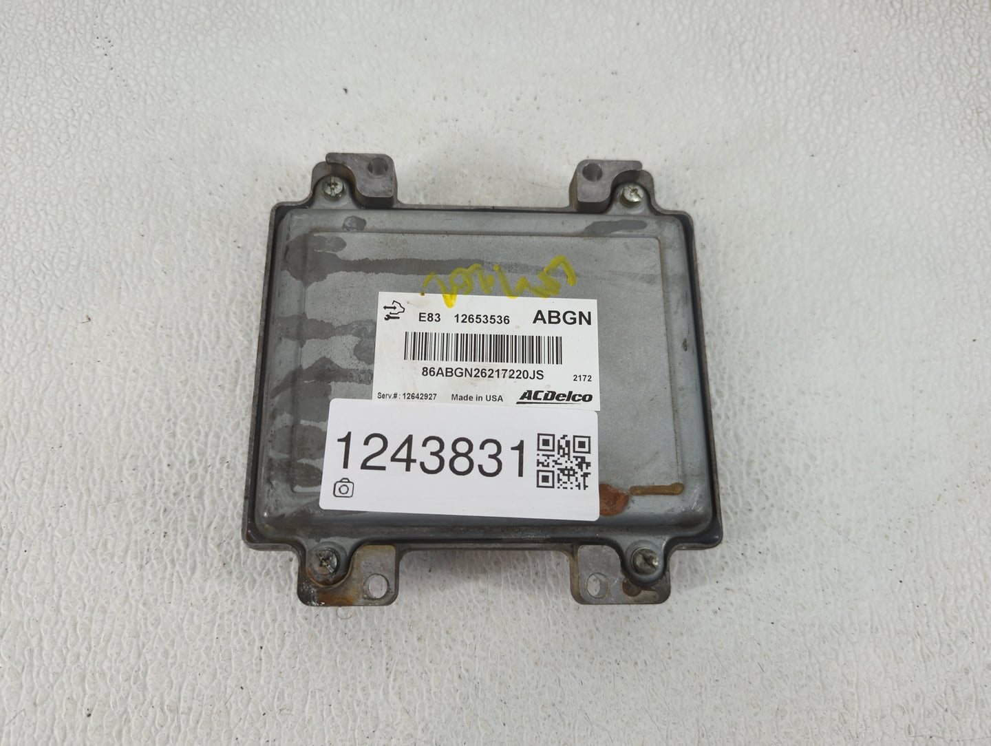 2012 Chevrolet Sonic PCM Engine Control Computer ECU ECM PCU OEM Fits Fits 2009 2010 2011 2013 2014 OEM Used Auto Parts - Oe