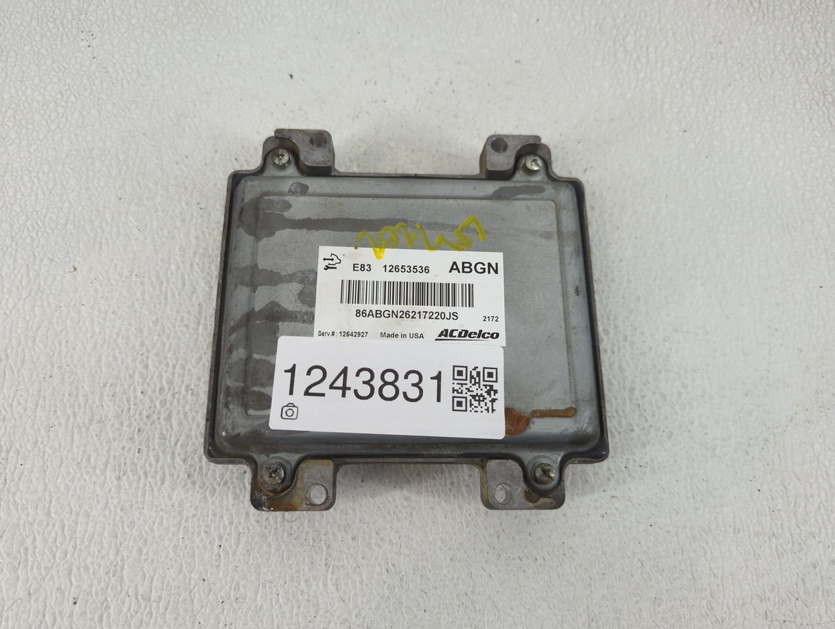 2012 Chevrolet Sonic PCM Engine Control Computer ECU ECM PCU OEM Fits 2009 2010 2011 2013 2014 OEM Used Auto Parts - Oemused