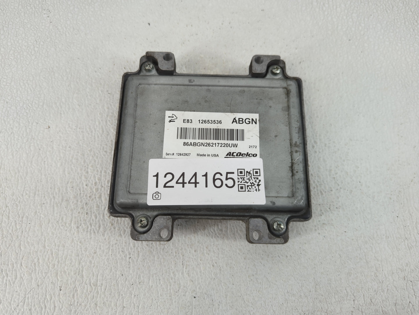 2012 Chevrolet Sonic PCM Engine Control Computer ECU ECM PCU OEM P/N:12653536 Fits Fits 2009 2010 2011 2013 2014 OEM Used Au