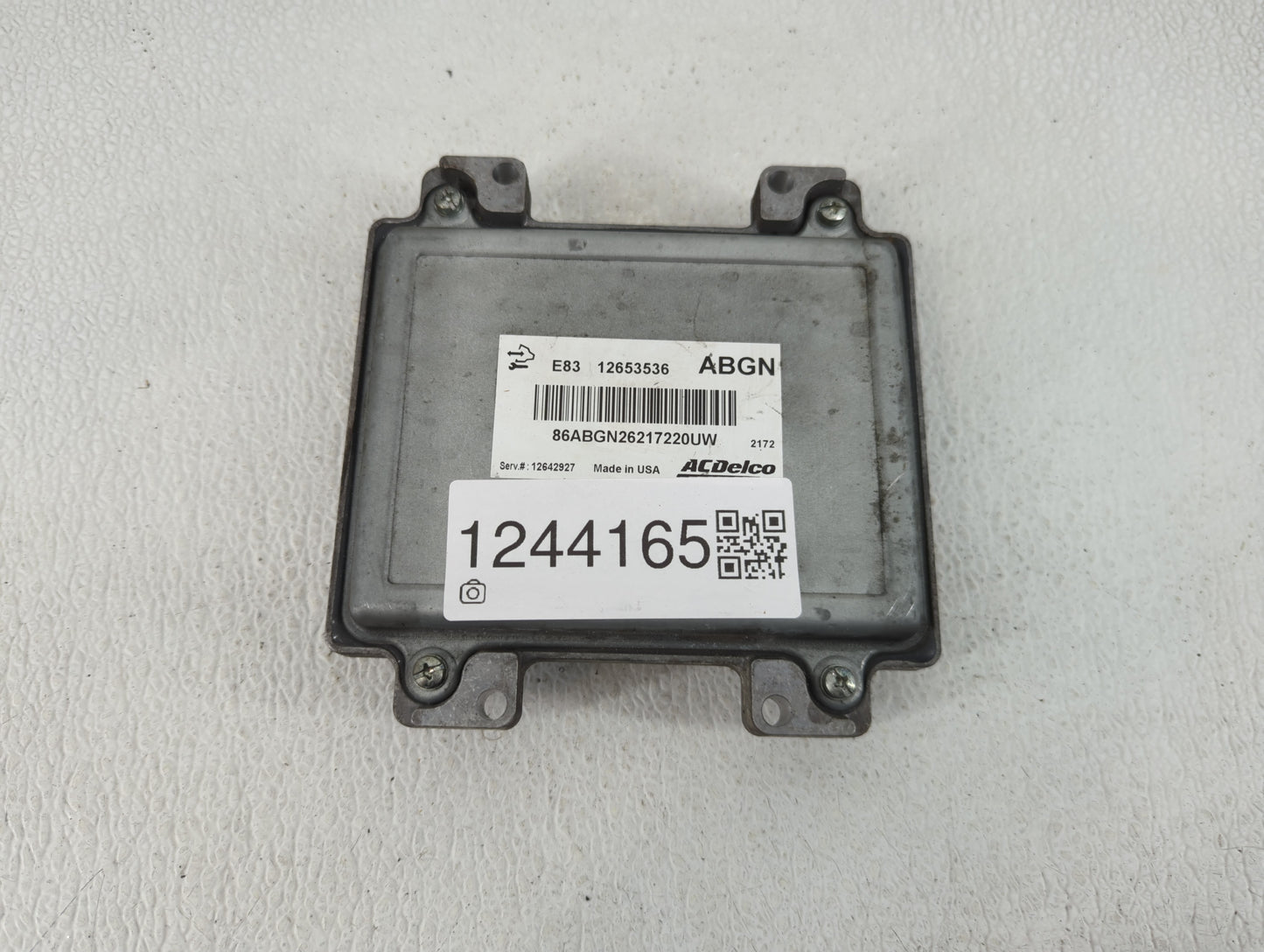 2012 Chevrolet Sonic PCM Engine Control Computer ECU ECM PCU OEM P/N:12653536 Fits Fits 2009 2010 2011 2013 2014 OEM Used Au