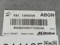 2012 Chevrolet Sonic PCM Engine Control Computer ECU ECM PCU OEM P/N:12653536 Fits Fits 2009 2010 2011 2013 2014 OEM Used Au