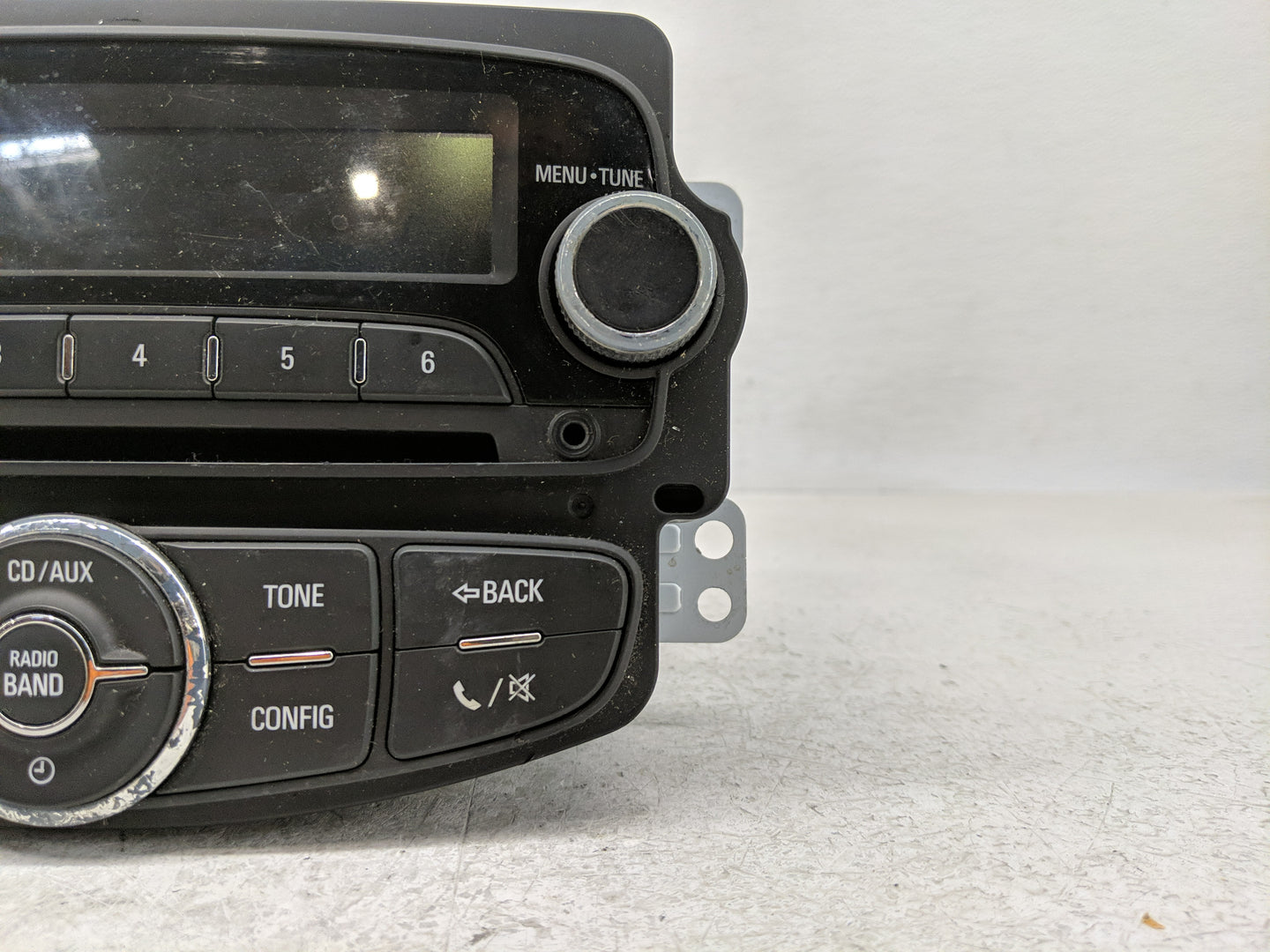 2012 Chevrolet Sonic Radio AM FM Cd Player Receiver Replacement P/N:95179051 Fits OEM Used Auto Parts - Oemusedautoparts1.co