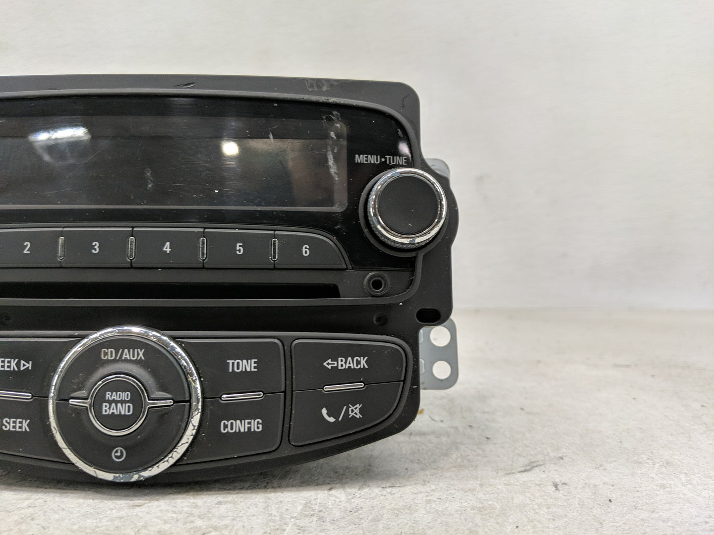 2012 Chevrolet Sonic Radio AM FM Cd Player Receiver Replacement P/N:95179057 Fits OEM Used Auto Parts - Oemusedautoparts1.co