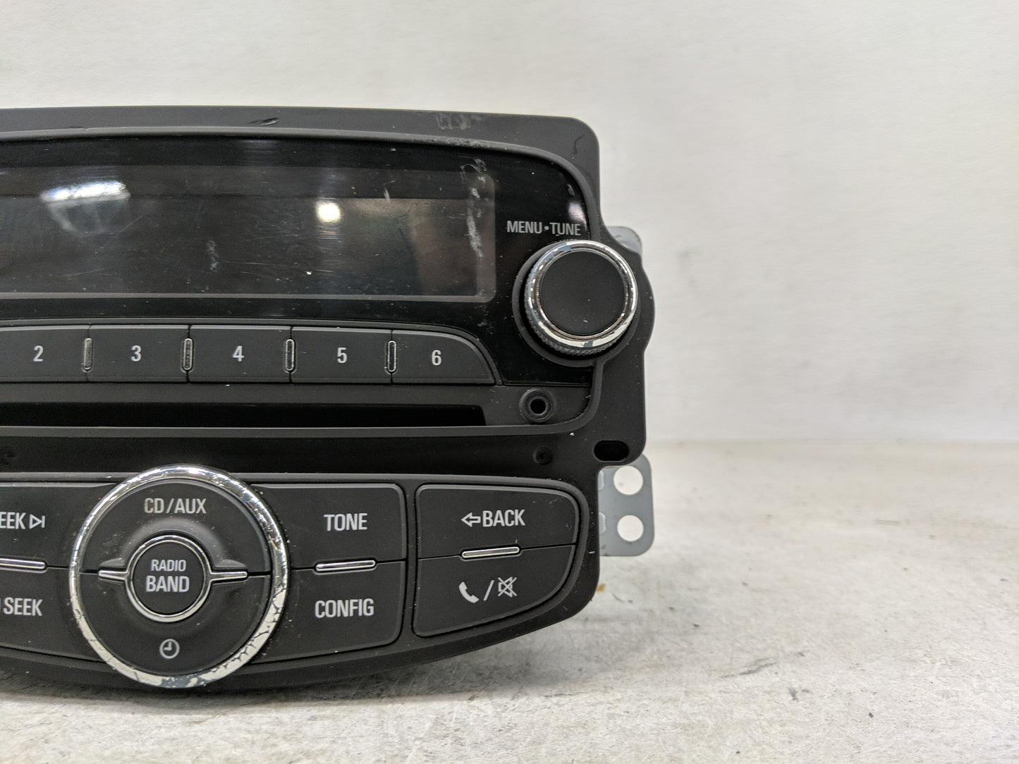 2012 Chevrolet Sonic Radio AM FM Cd Player Receiver Replacement P/N:95179057 Fits OEM Used Auto Parts - Oemusedautoparts1.co
