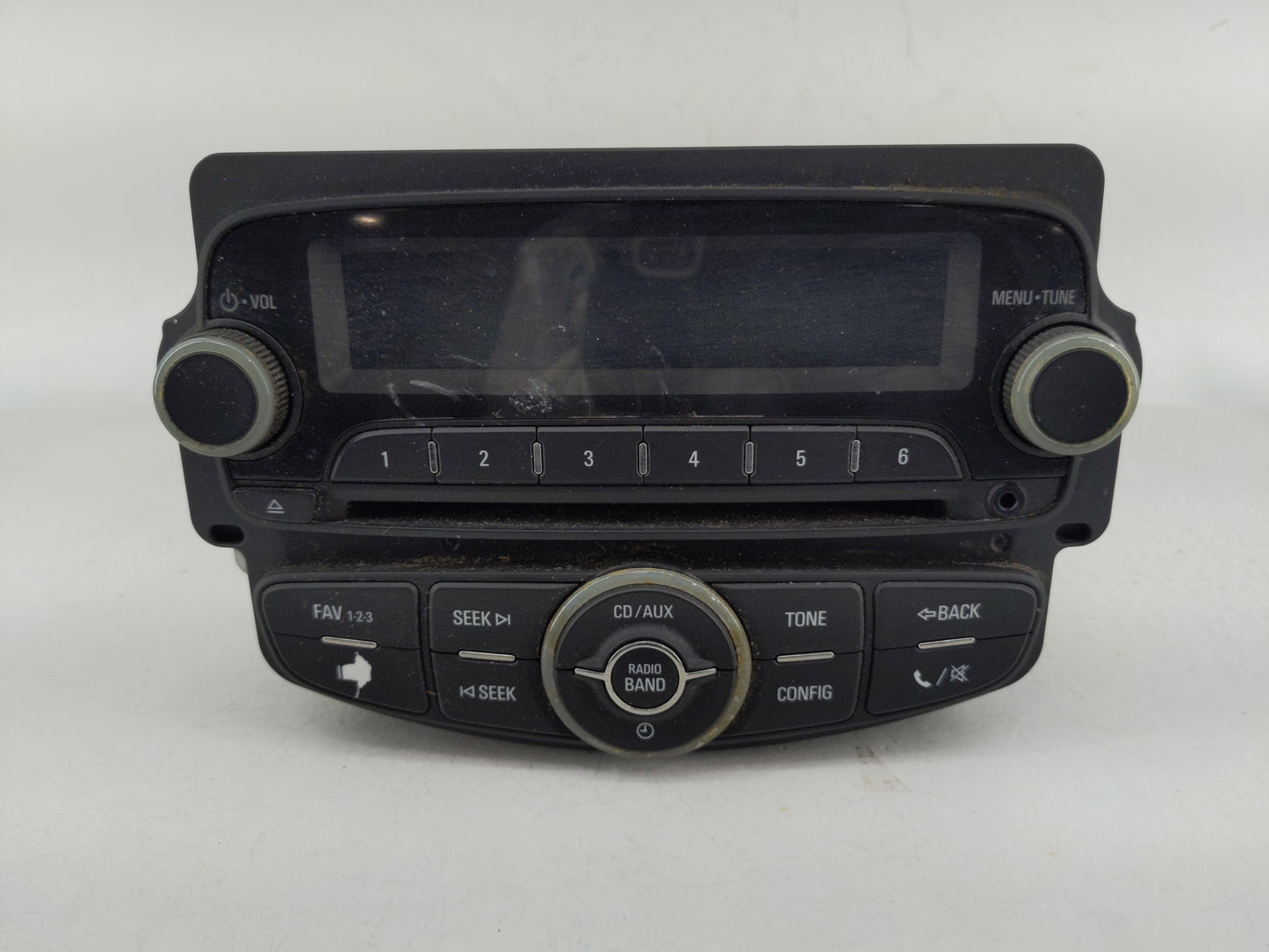 2012 Chevrolet Sonic Radio AM FM Cd Player Receiver Replacement P/N:95179057 Fits OEM Used Auto Parts - Oemusedautoparts1.co