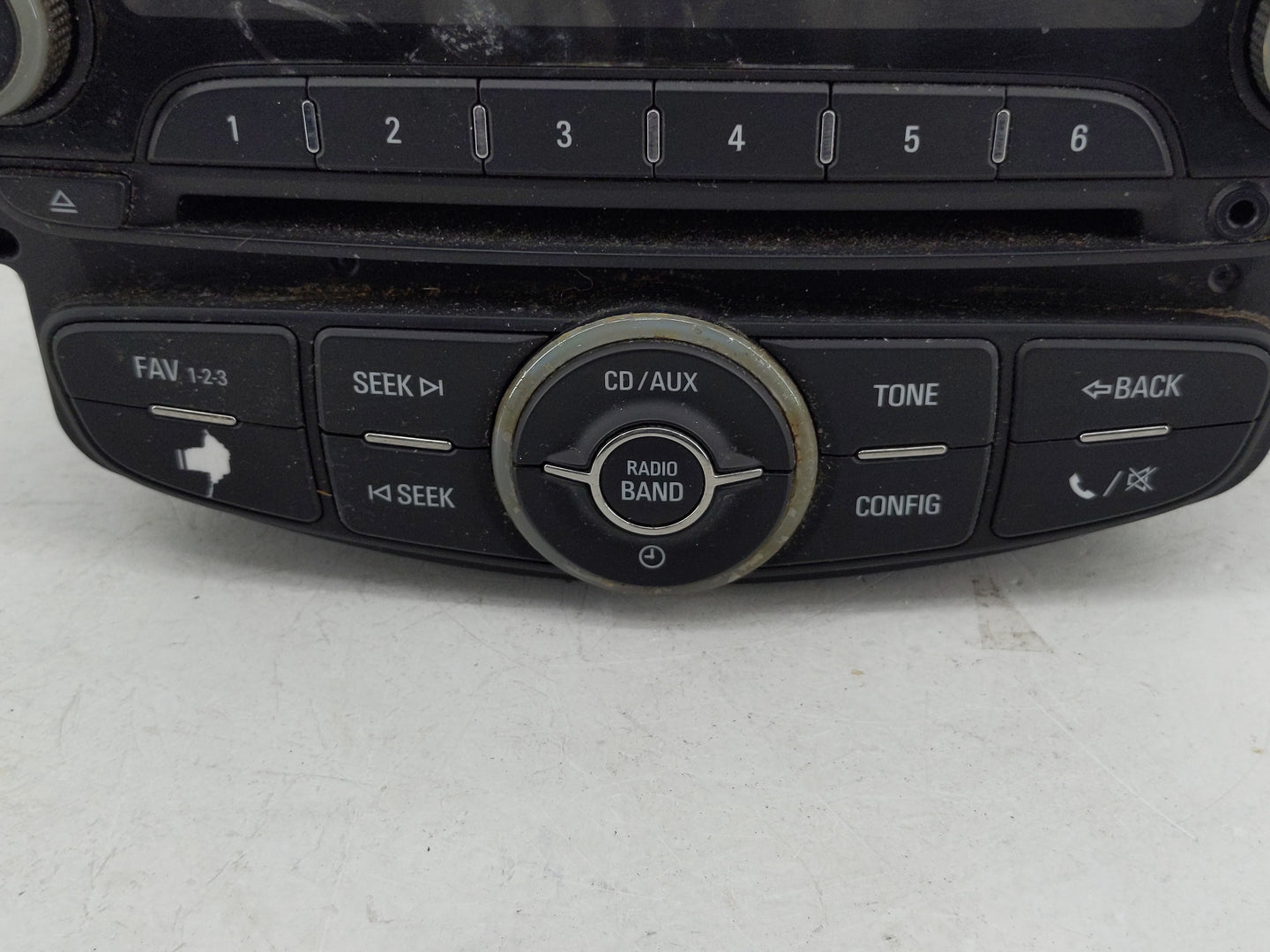 2012 Chevrolet Sonic Radio AM FM Cd Player Receiver Replacement P/N:95179057 Fits OEM Used Auto Parts - Oemusedautoparts1.co
