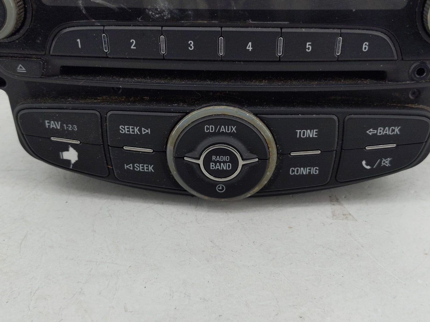 2012 Chevrolet Sonic Radio AM FM Cd Player Receiver Replacement P/N:95179057 Fits OEM Used Auto Parts - Oemusedautoparts1.co