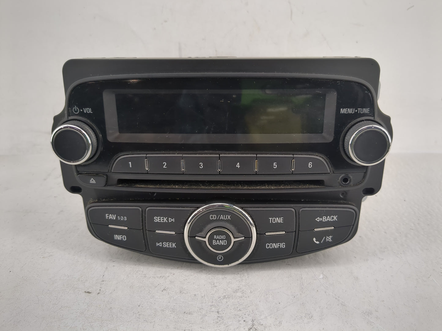 2012 Chevrolet Sonic Radio AM FM Cd Player Receiver Replacement P/N:95179057 Fits OEM Used Auto Parts - Oemusedautoparts1.co