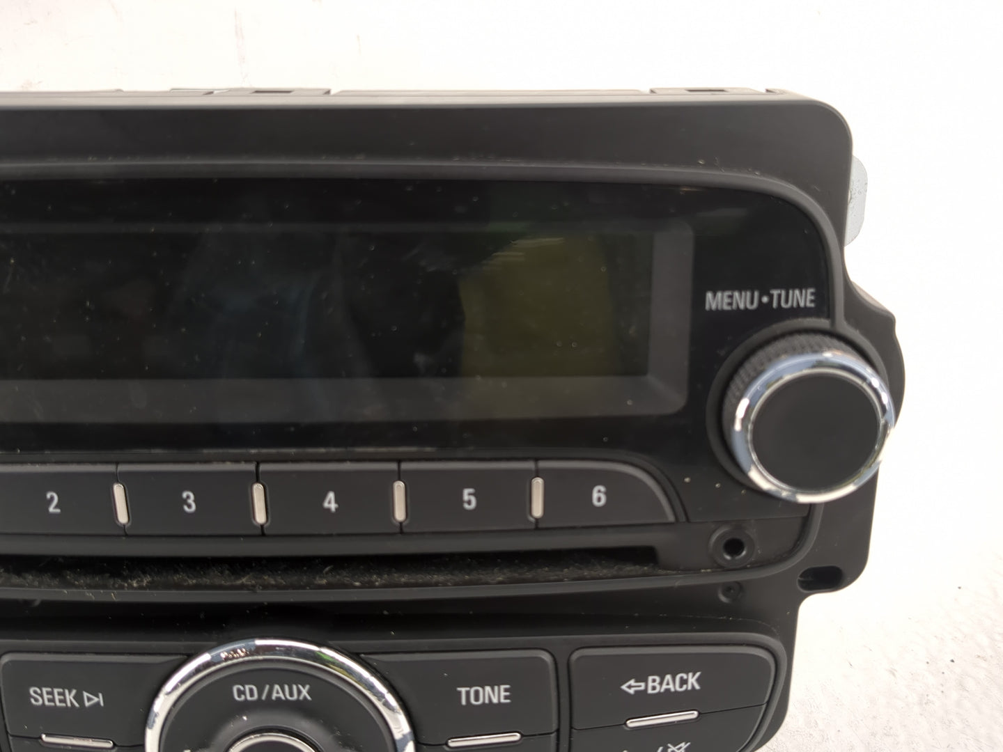 2012 Chevrolet Sonic Radio AM FM Cd Player Receiver Replacement P/N:95179057 Fits OEM Used Auto Parts - Oemusedautoparts1.co