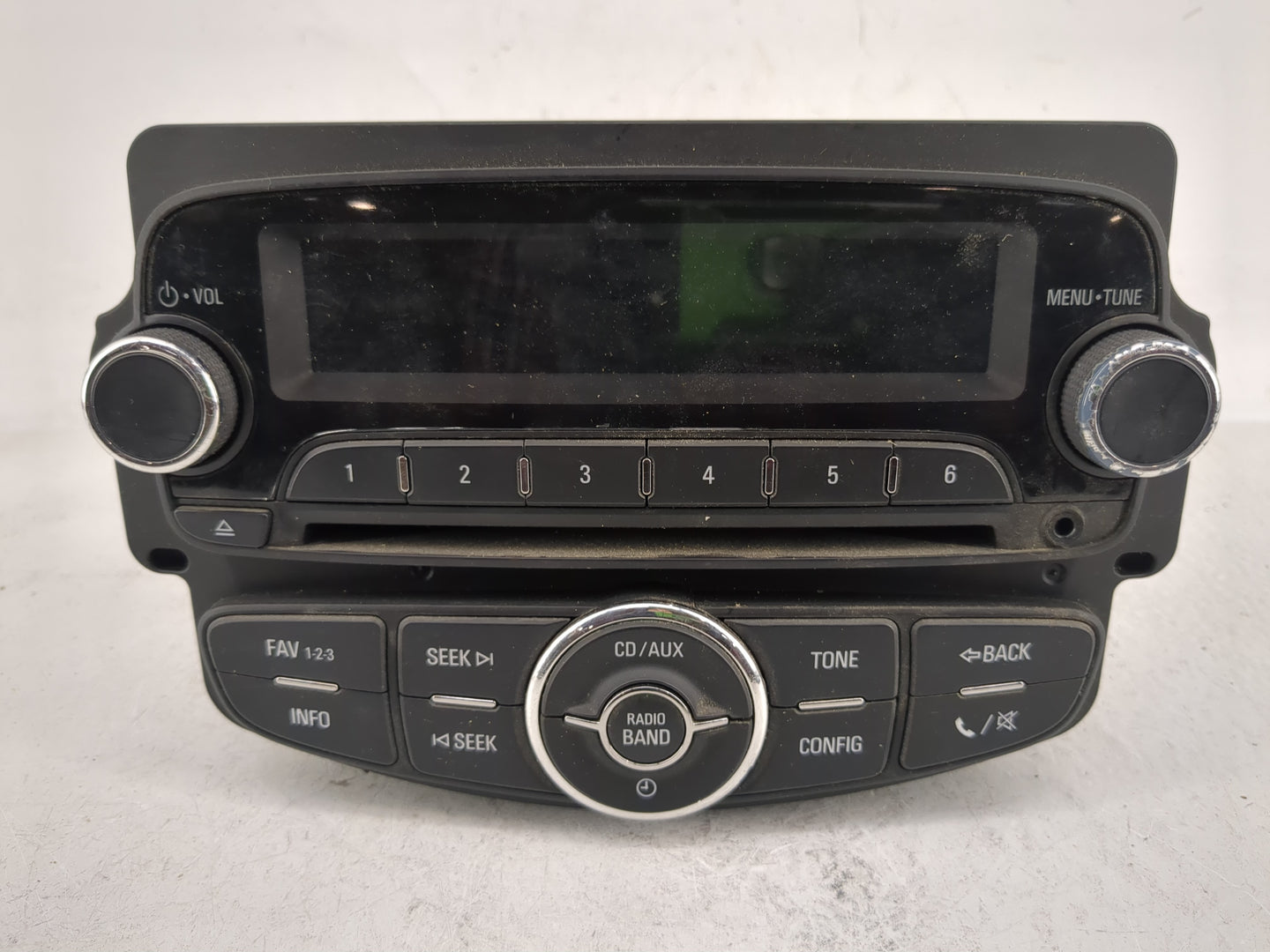 2012 Chevrolet Sonic Radio AM FM Cd Player Receiver Replacement P/N:811403062 95179057 Fits OEM Used Auto Parts - Oemusedaut