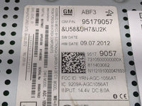 2012 Chevrolet Sonic Radio AM FM Cd Player Receiver Replacement P/N:811403062 95179057 Fits OEM Used Auto Parts - Oemusedaut