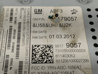 2012 Chevrolet Sonic Radio AM FM Cd Player Receiver Replacement P/N:95179057 Fits OEM Used Auto Parts - Oemusedautoparts1.co