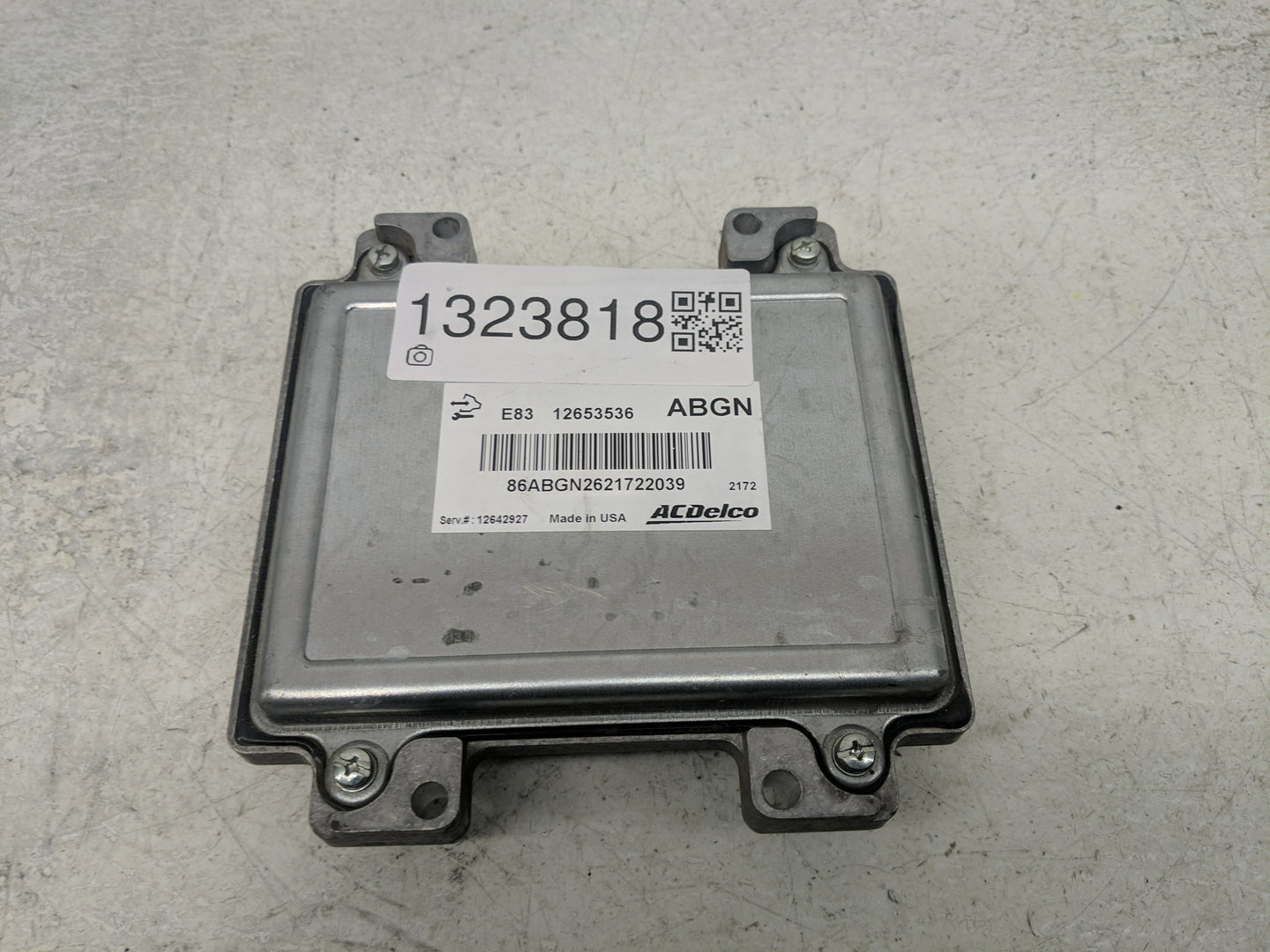 2012 Chevrolet Sonic PCM Engine Control Computer ECU ECM PCU OEM P/N:12653536 Fits Fits 2009 2010 2011 2013 2014 OEM Used Au