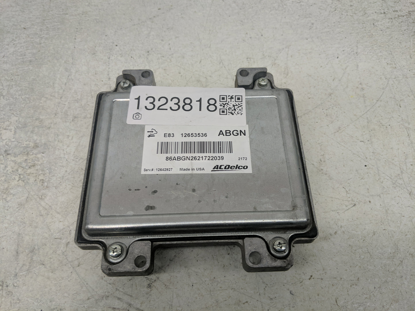 2012 Chevrolet Sonic PCM Engine Control Computer ECU ECM PCU OEM P/N:12653536 Fits Fits 2009 2010 2011 2013 2014 OEM Used Au