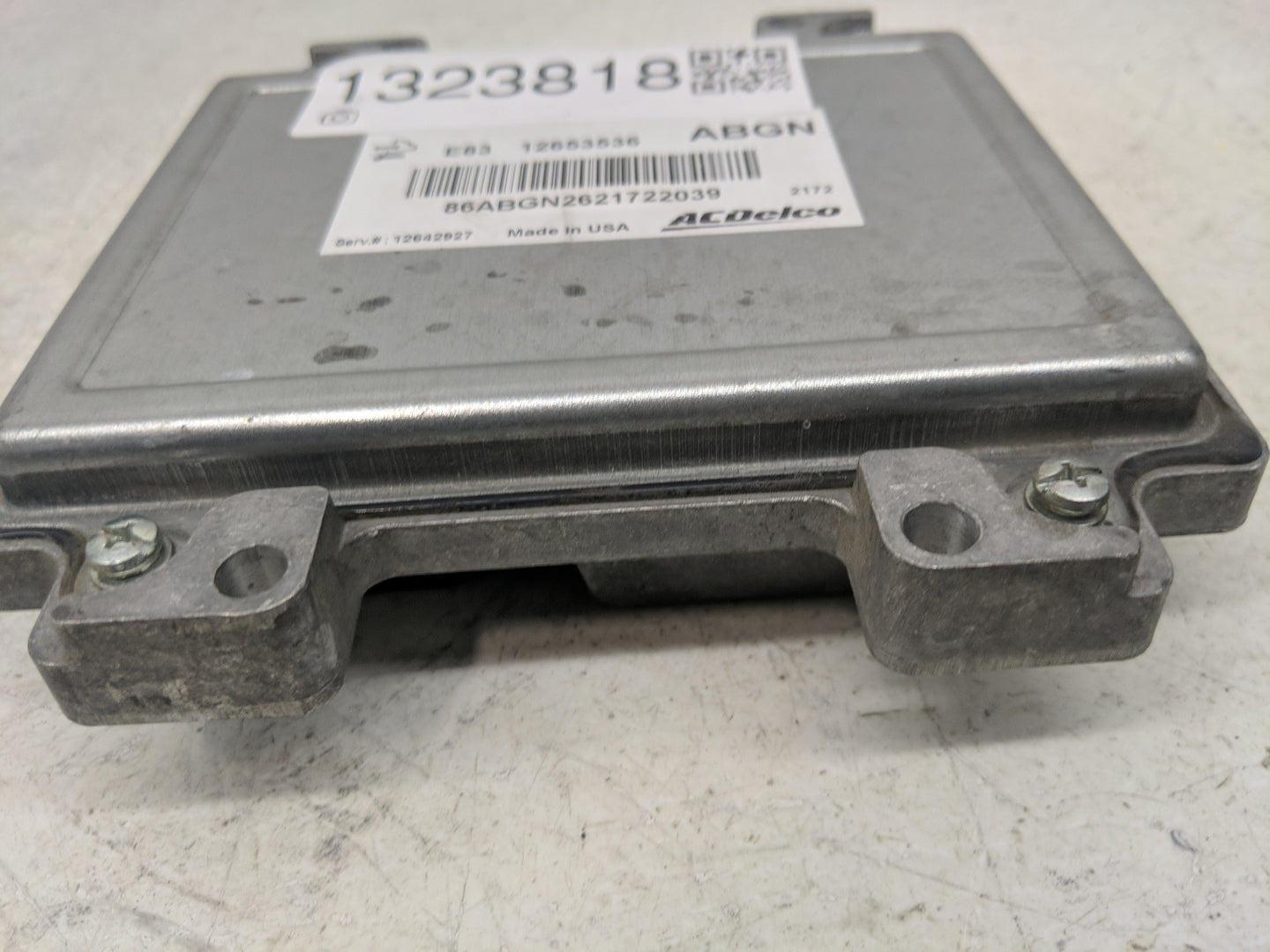 2012 Chevrolet Sonic PCM Engine Control Computer ECU ECM PCU OEM P/N:12653536 Fits Fits 2009 2010 2011 2013 2014 OEM Used Au