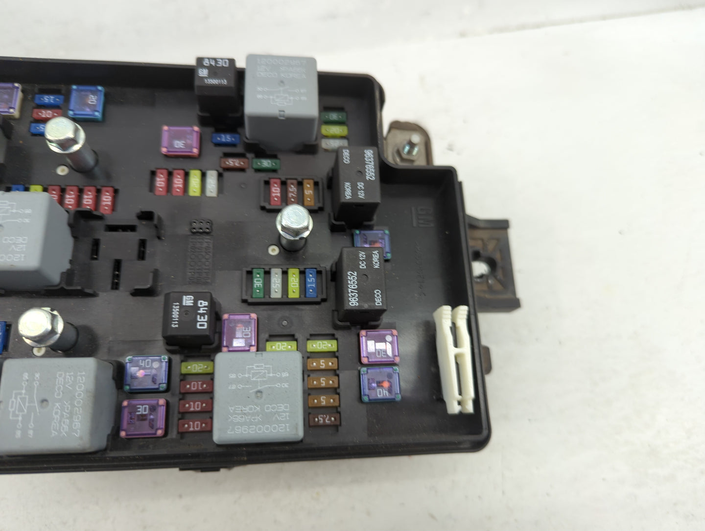 2012-2013 Chevrolet Sonic Fusebox Fuse Box Panel Relay Module P/N:95092974 Fits Fits 2012 2013 OEM Used Auto Parts - Oemused
