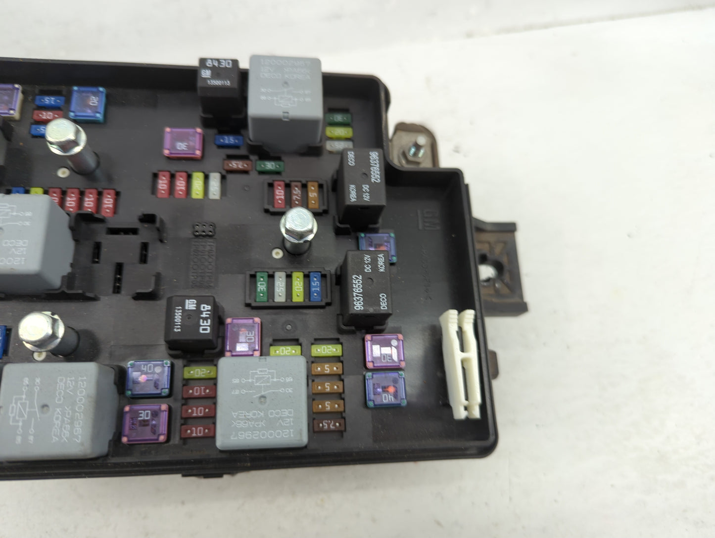 2012-2013 Chevrolet Sonic Fusebox Fuse Box Panel Relay Module P/N:95092974 Fits Fits 2012 2013 OEM Used Auto Parts - Oemused