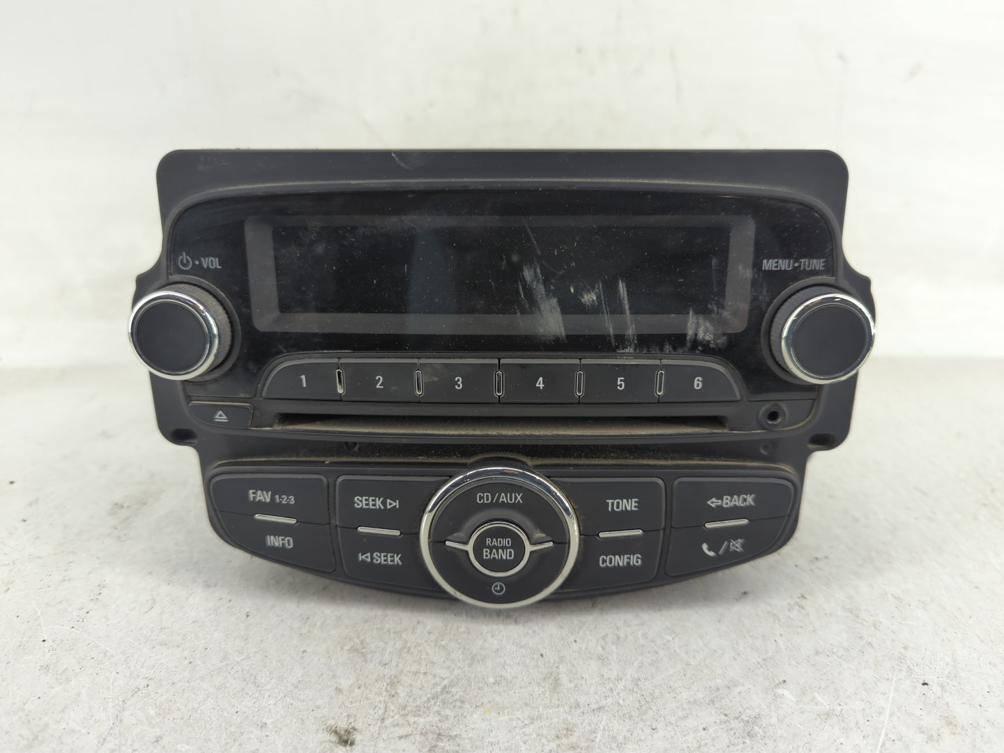 2012 Chevrolet Sonic Radio AM FM Cd Player Receiver Replacement P/N:95179050 Fits OEM Used Auto Parts - Oemusedautoparts1.co