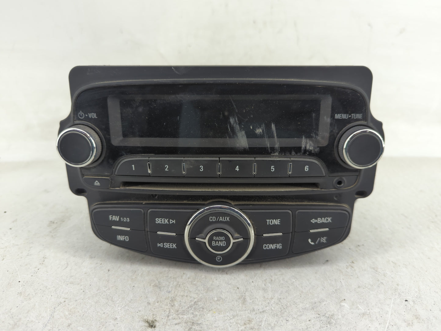 2012 Chevrolet Sonic Radio AM FM Cd Player Receiver Replacement P/N:95179050 Fits OEM Used Auto Parts - Oemusedautoparts1.co