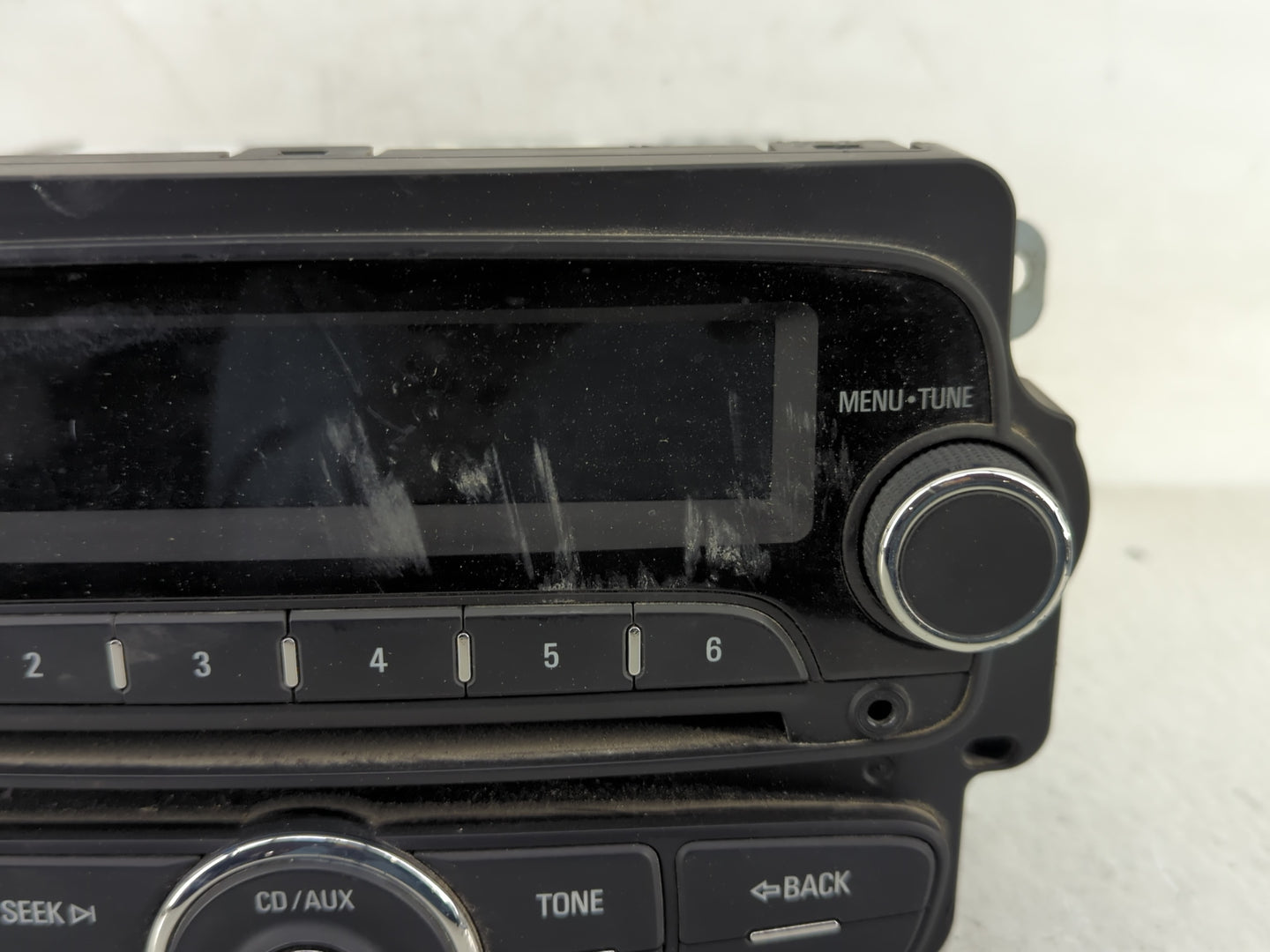 2012 Chevrolet Sonic Radio AM FM Cd Player Receiver Replacement P/N:95179050 Fits OEM Used Auto Parts - Oemusedautoparts1.co