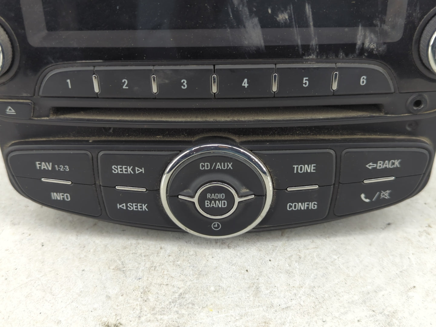 2012 Chevrolet Sonic Radio AM FM Cd Player Receiver Replacement P/N:95179050 Fits OEM Used Auto Parts - Oemusedautoparts1.co