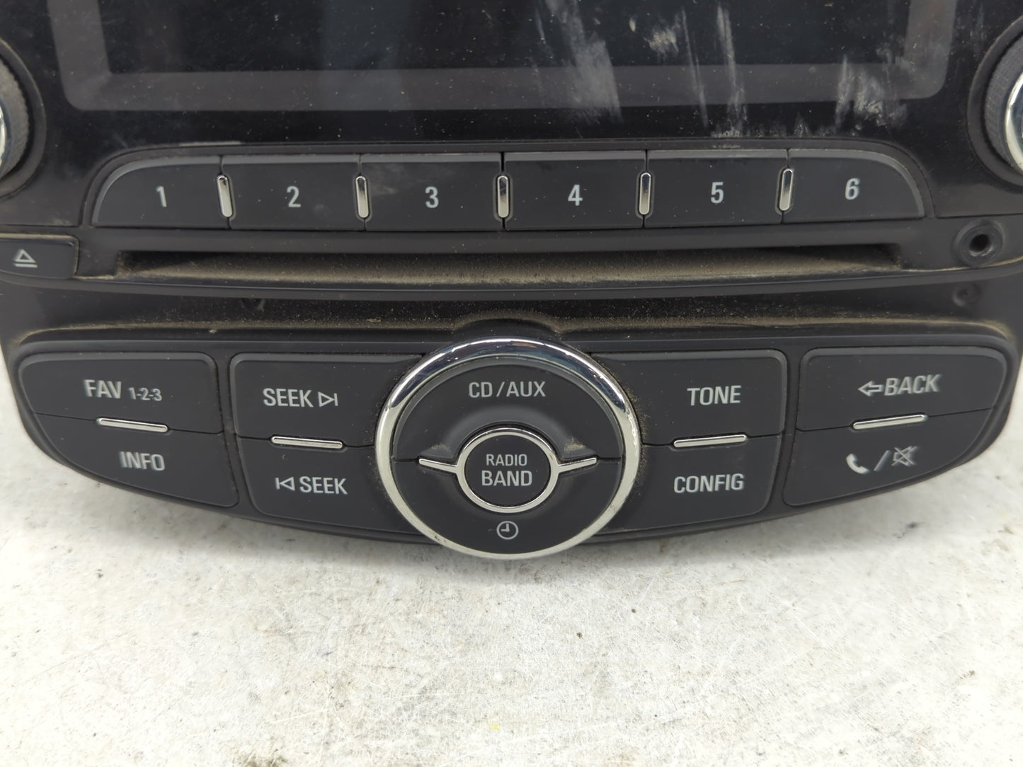 2012 Chevrolet Sonic Radio AM FM Cd Player Receiver Replacement P/N:95179050 Fits OEM Used Auto Parts - Oemusedautoparts1.co